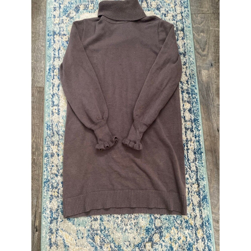 Above knee sweater dress